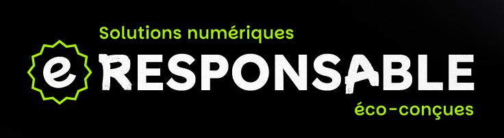 Bannière avec logo e-responsable
